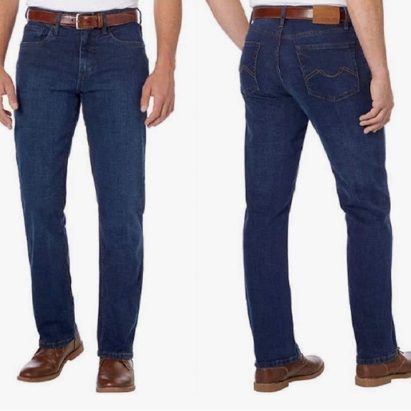 Urban Star Relaxed Fit Straight Leg Jeans - Picture 1 of 15